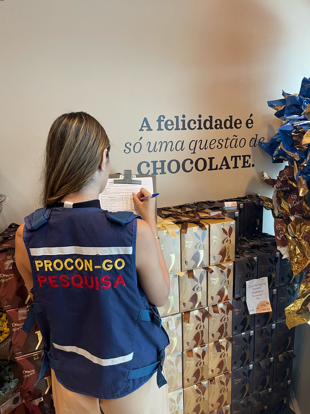 Pesquisa do Procon Goiás mostra variação de mais de 120% em preços de ovos de Páscoa