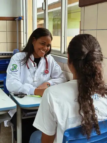 Brasília (DF), 03/06/2025 - Beneficiada pelo oviemnto Amplia.
Rafaela da Silva Souza,  24 anos, estudante de medicina na Universidade Federal da Bahia. Moradora de  Salvador.
Foto:  Rafaela da Silva Souza/Arquivo pessoal